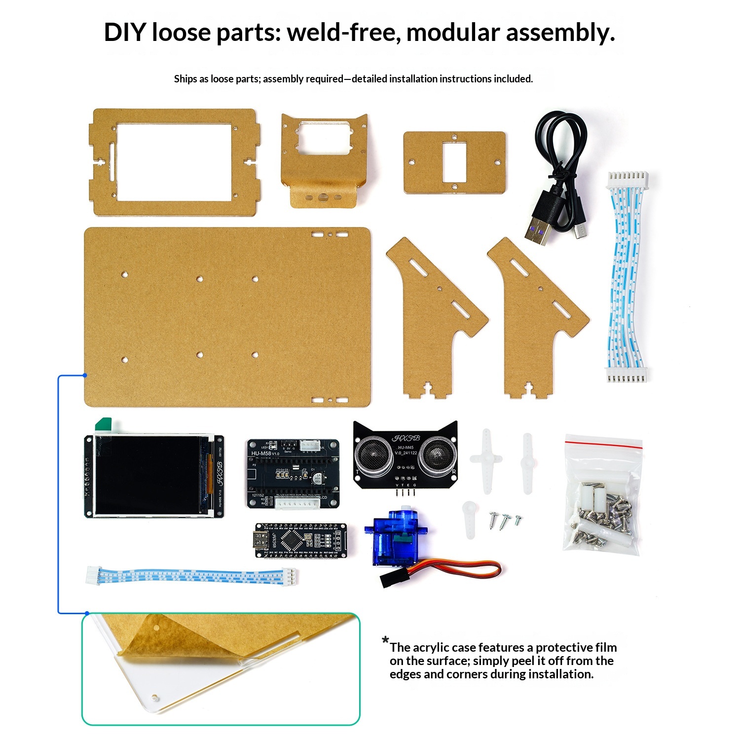 Ultrasone sensor, radarscanner - Servo Kit recensie en prijs