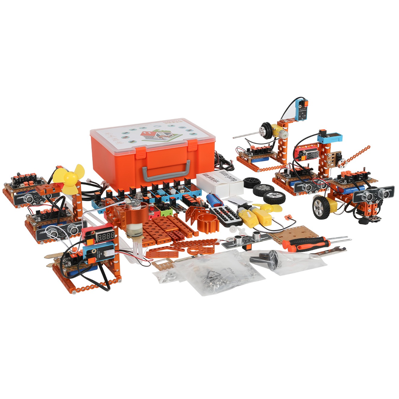 Hot Selling WEEEMAKE 15-in-1 I - Robot Kit recensie en prijs