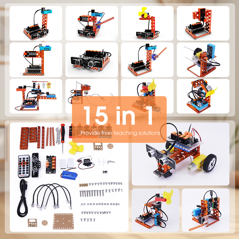 Hot Selling WEEEMAKE 15-in-1 I - Robot Kit recensie en prijs