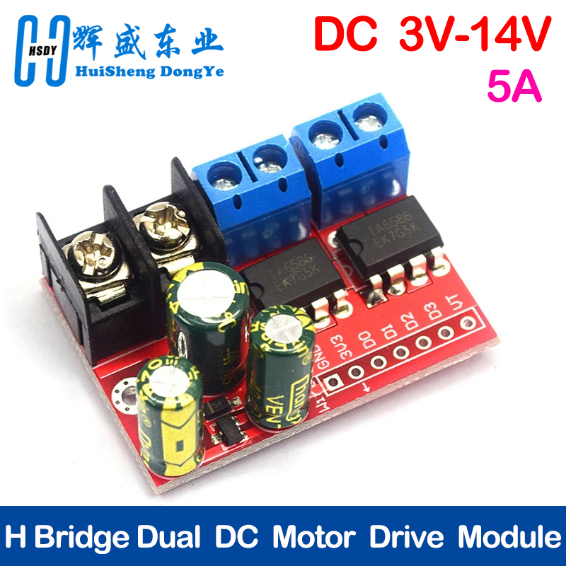 H Brug Afstandsbediening 5A 3  - L298N Module recensie en prijs